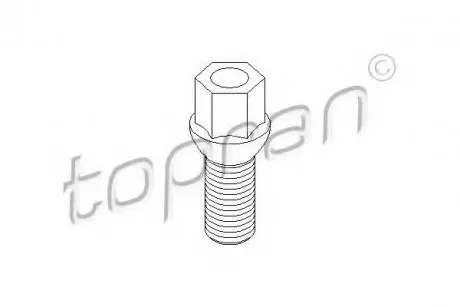 Болт колёсный, 04- Topran 111 477