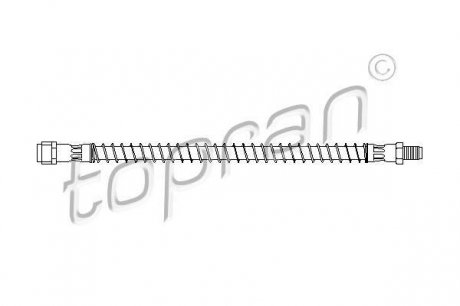 Шланг тормозной, MB E (W211/S211), S (W220), 99-09 Topran 401 059