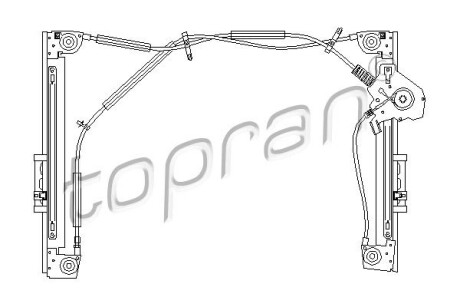 Window lifter Topran 501832