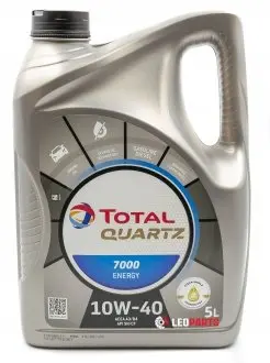 Моторное масло Quartz 7000 Energy 10W-40 (5 л) TOTAL 201537