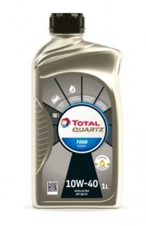Масло моторное Quartz 7000 Energy 10W-40 1L TOTAL 203705 (фото 1)