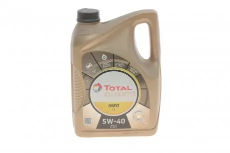 Масло моторное quartz ineo c3 5w40. 3x5 lt (5 л) TOTAL 213790