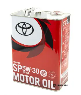 Моторное масло 5W30 SP/GF-6A (made in Japan) 4л TOYOTA 0888013705