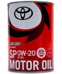 Моторна олива 0W-20 (API SP, ILSAC GF-6A) 1л TOYOTA 0888014306