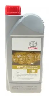 Масло трансмиссионное для гидроусилителей и АКПП "Dexron III", (1л) TOYOTA 0888680506