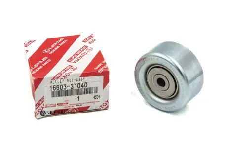 Оригинальный ролик приводного ремня навесного оборудования TOYOTA 1660331040