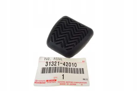 Накладка педали тормоза и сцепления TOYOTA 3132142010