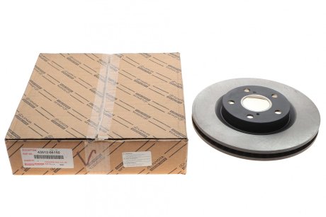 Оригинальный передний тормозной диск TOYOTA 43512-06150 (фото 1)