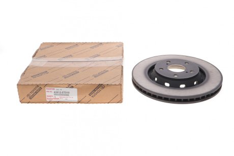 Оригінальний гальмівний диск (передній) TOYOTA 435120T010 (фото 1)