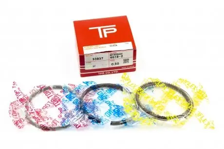 Кольца поршневые 1.6 4G18 0.50 (комплект на двигатель) TPR 33937-0.50