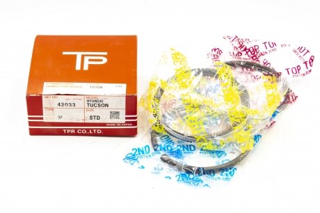 Кольца поршневые std (комплект на двигатель) TPR 42033-STD (фото 1)