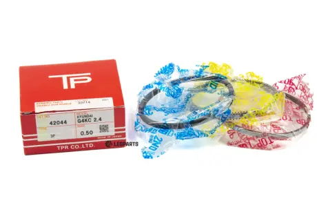 Комплект поршневых колец 2.4 (G4KC) +0.50 mm TPR 42044050