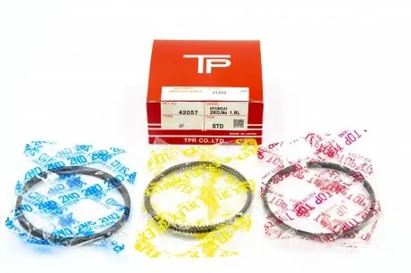 Кольца поршневые STD (комплект на двигатель) TPR 42057STD