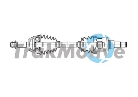 FORD Напіввісь передн. прав. FIESTA VII (HJ, HF) 1.0 EcoBoost 17- TrakMotive 30-1995