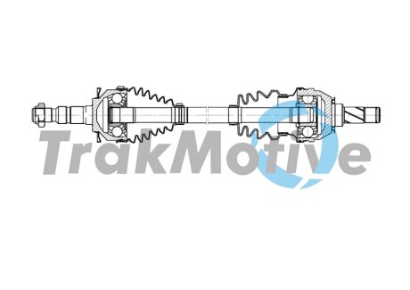 OPEL Напіввісь передн. ліва. ASTRA J (P10) 1.6 (68) 09-15 TrakMotive 30-2047