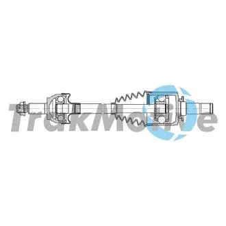 LAND ROVER Напіввісь передн. прав. DISCOVERY V (L462) 3.0 SCV6 4x4 16- TrakMotive 30-2193