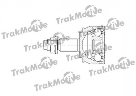 ALFA ROMEO Комплект шарніра приводу GIULIETTA 1.6 JTDM 10-16 TrakMotive 40-0555