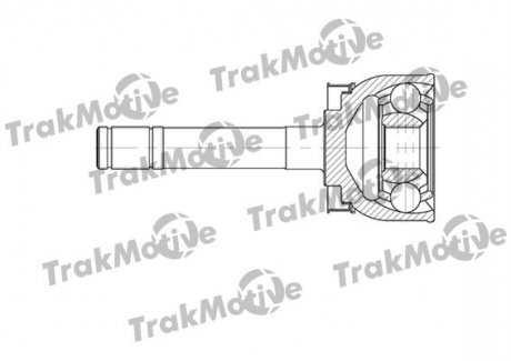 NISSAN Шрус наруж. к-кт 27/27 зуб. VANETTE -01 TrakMotive 40-0693 (фото 1)