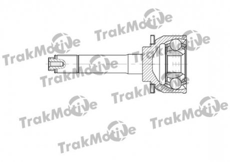 ISUZU Шрус наружн.к-кт 17/33 зуб. TROOPER II (UB) 3.2 91-98 TrakMotive 40-0747