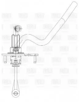 Цилиндр главн. сцеп. для а/м Hyundai Solaris (10-) Trialli CF 8001