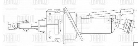 Цилиндр сцепления главный для а/м Ford Focus II (05-)/Focus III (11-) (CF 8012) Trialli CF8012