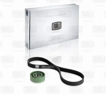 Ремкомплект привода генератора 2190 (с конд) (ремень + 1 ролик) Trialli GD 691