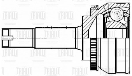 ШРУС наруж. передн. для а/м Chery Tiggo T11 (05-) 2WD (нар:26/вн:30/abs:48) Trialli GO 0946