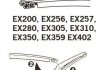 Exactfit rear щітка склоочисника,задня oem (350мм) Trico EX350 (фото 3)