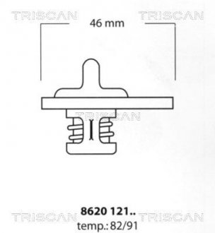 Термостат TRISCAN 8620 12191 (фото 1)