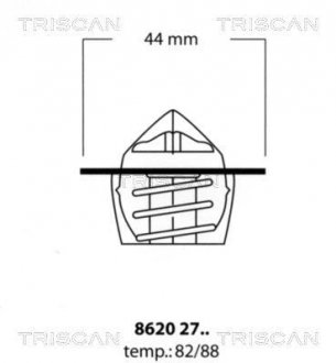 Термостат TRISCAN 8620 2782 (фото 1)