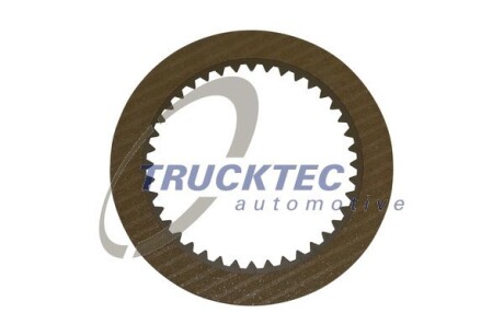 Диск зчеплення автоматичної коробки передач TRUCKTEC AUTOMOTIVE 0225012