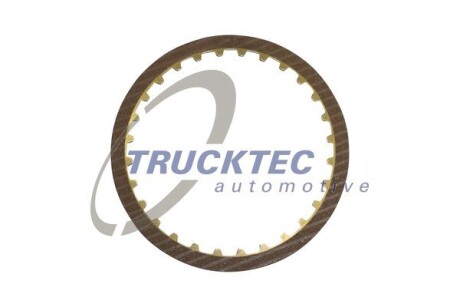 Диск зчеплення автоматичної коробки передач TRUCKTEC AUTOMOTIVE 0225042 (фото 1)