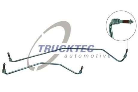 Трубки рулевой рейки, (к-кт.) 06- TRUCKTEC AUTOMOTIVE 02.37.904