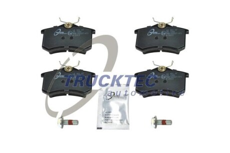 Колодки задние, (тип trw) 04- (l=87mm) TRUCKTEC AUTOMOTIVE 07.35.105