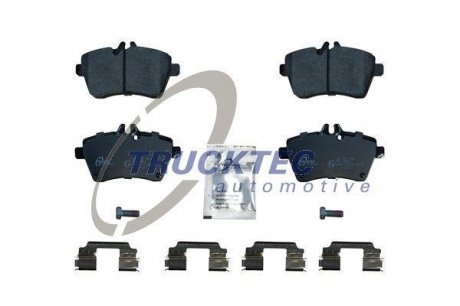 Тормозные колодки передние, комплект TRUCKTEC AUTOMOTIVE 02.35.148 (фото 1)