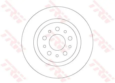 Гальмівний диск TRW DF6714