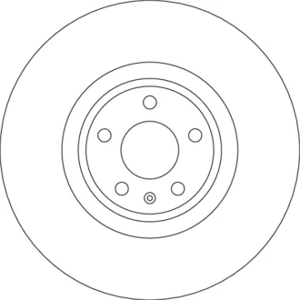 Диск гальмівний передн Лів/Прав AUDI A4 ALLROAD B9, A4 B9, A5, A6 ALLROAD C8, A6 C8, A8 D5, Q5, Q7 VW TOUAREG 1.4-4.0H 01.15- TRW DF6729S