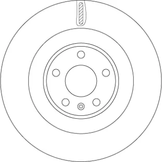 Диск гальмівний задн Лів/Прав AUDI A6 ALLROAD C8, A6 C8, A7, A8 D5, E-TRON, E-TRON GT, Q7, Q8, Q8 E-TRON VW TOUAREG 2.0-Electric 01.15- TRW DF6750S