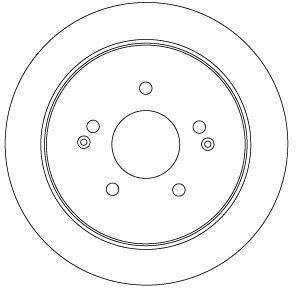 Гальмівний диск TRW DF6901
