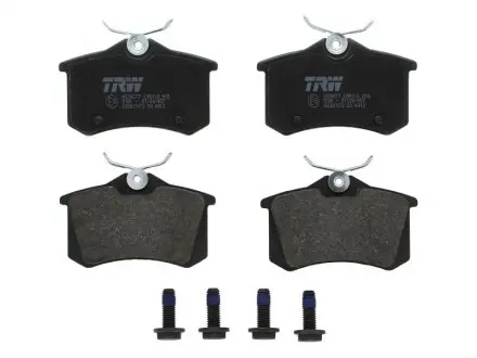 Тормозные колодки citroen c3 "11>> "r TRW GDB1973