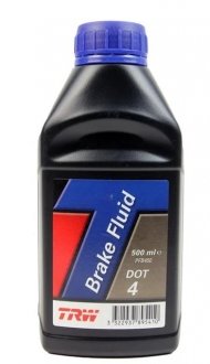 Тормозная жидкость DOT 4 (0.5L) TRW PFB450 (фото 1)