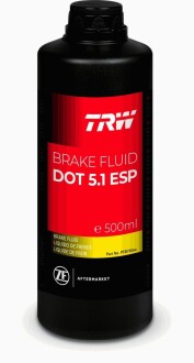 Тормозная жидкость dot 5,1 (esp) - 0,5l TRW PFB750 (фото 1)