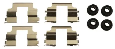 Монтажний комплект гальмівних колодок land rover range rover(l320,l322,l405) "r "09>> TRW PFK658