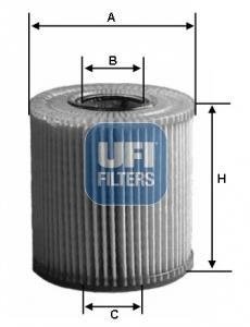 Масляний фiльтр UFI 25.115.00 (фото 1)