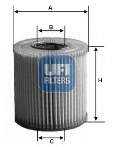 Масляний фiльтр UFI 25.153.00 (фото 1)