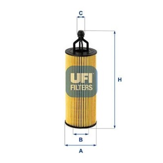 Масляний фiльтр UFI 25.251.00