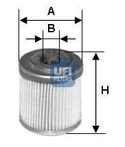 Масляний фільтр UFI 25.553.00 (фото 1)