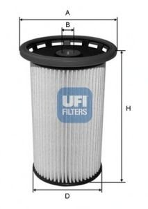 Паливний фільтр UFI 26.026.00 (фото 1)