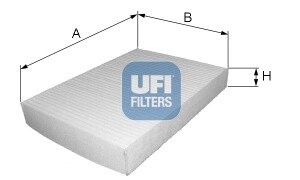 Фiльтр салону UFI 53.183.00