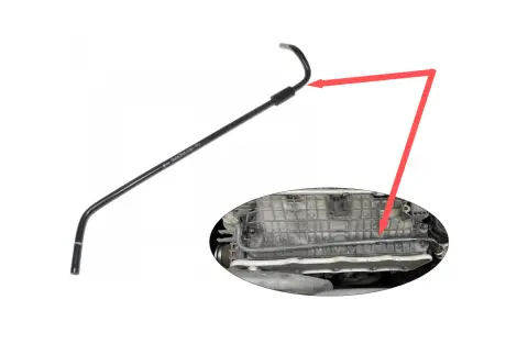 Трубка системы охлаждения (металлическая) 1.2-1.4 TSI/TFSI VAG 04E121064S